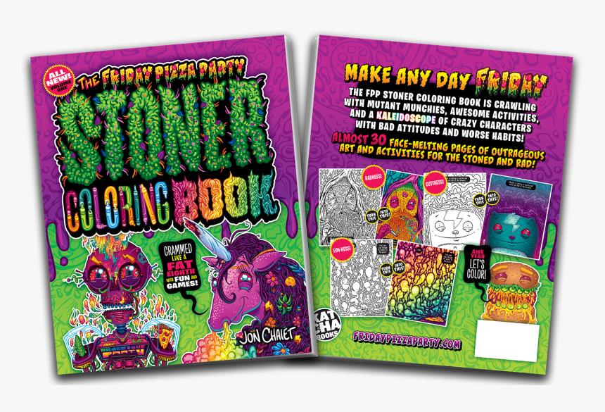 Stonercoloringbooksq - Colorfulness, HD Png Download, Free Download