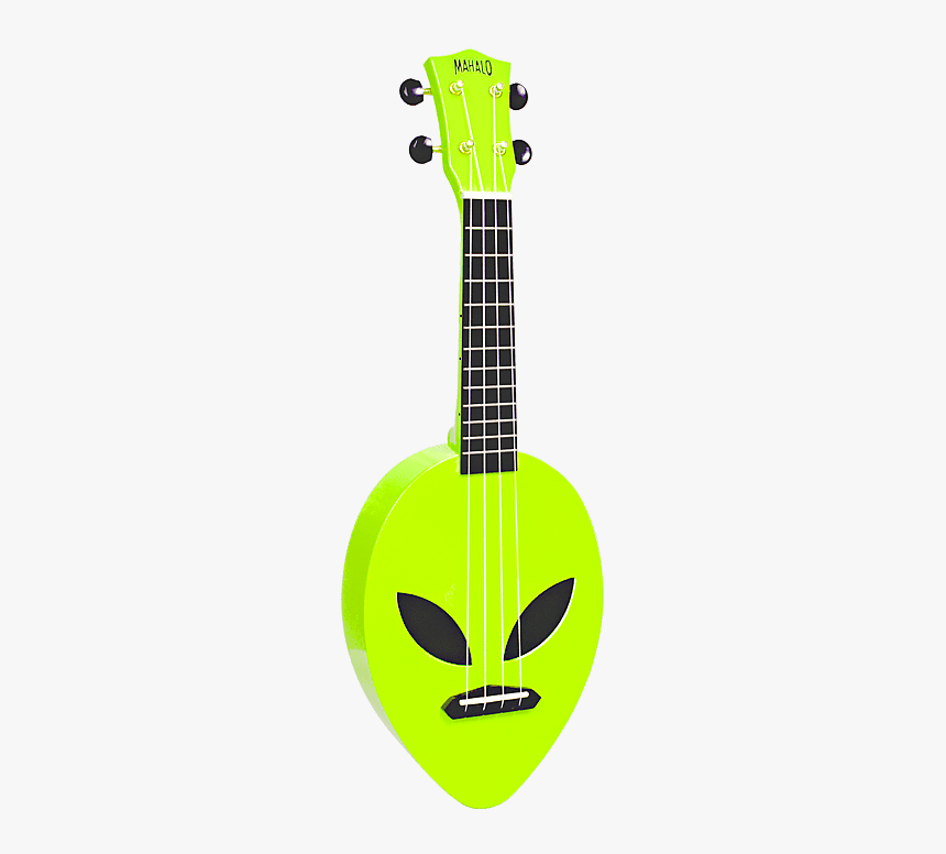 Mahalo Mc1alngn Alien Soprano Ukulele Green - Ukulele Ufo, HD Png Download, Free Download