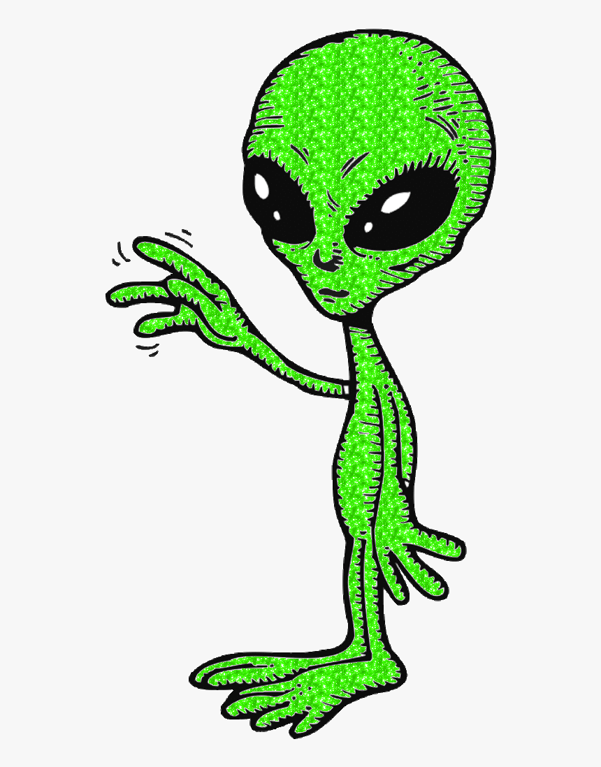 Animated Alien - Transparent Background Alien Cartoon, HD Png Download, Free Download