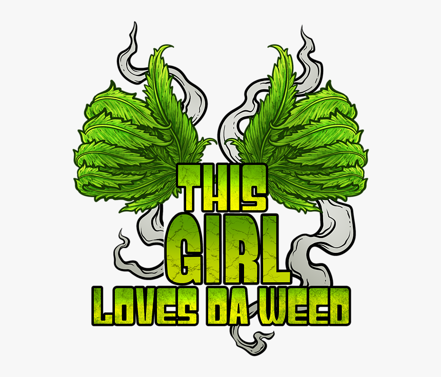 Stoner Weed Girl Art, HD Png Download, Free Download