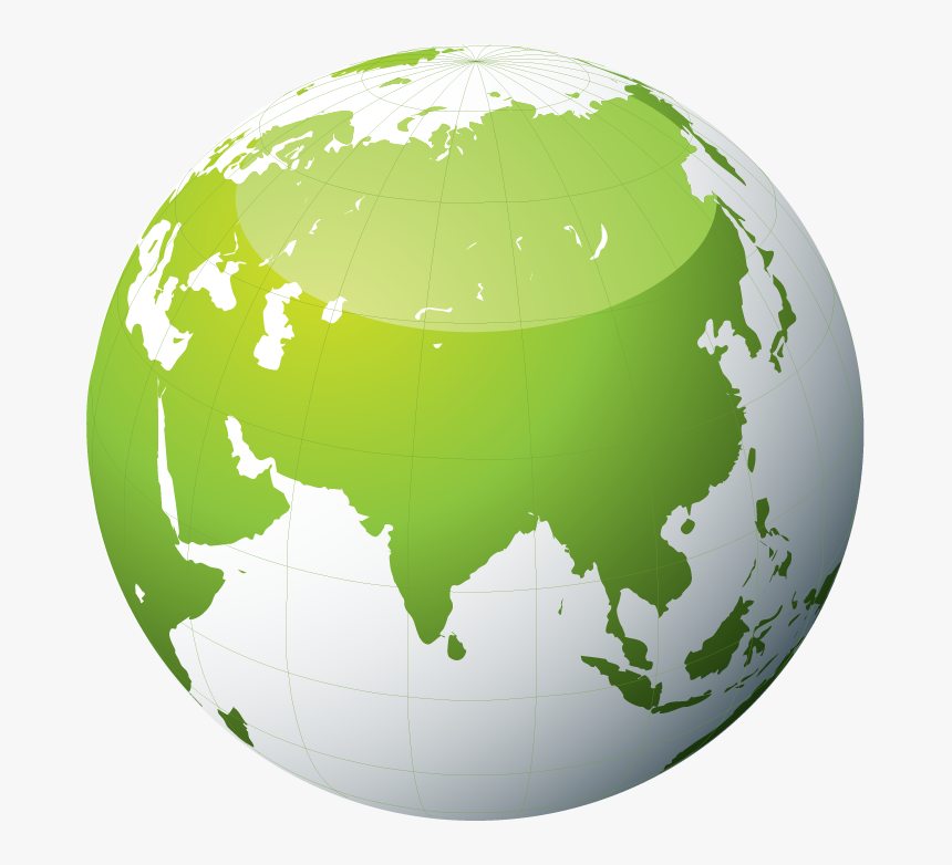 Asia On A Globe, HD Png Download, Free Download