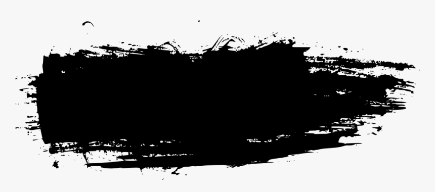 Illustrator Grunge Brushes - Black Brush Stroke Png, Transparent Png, Free Download