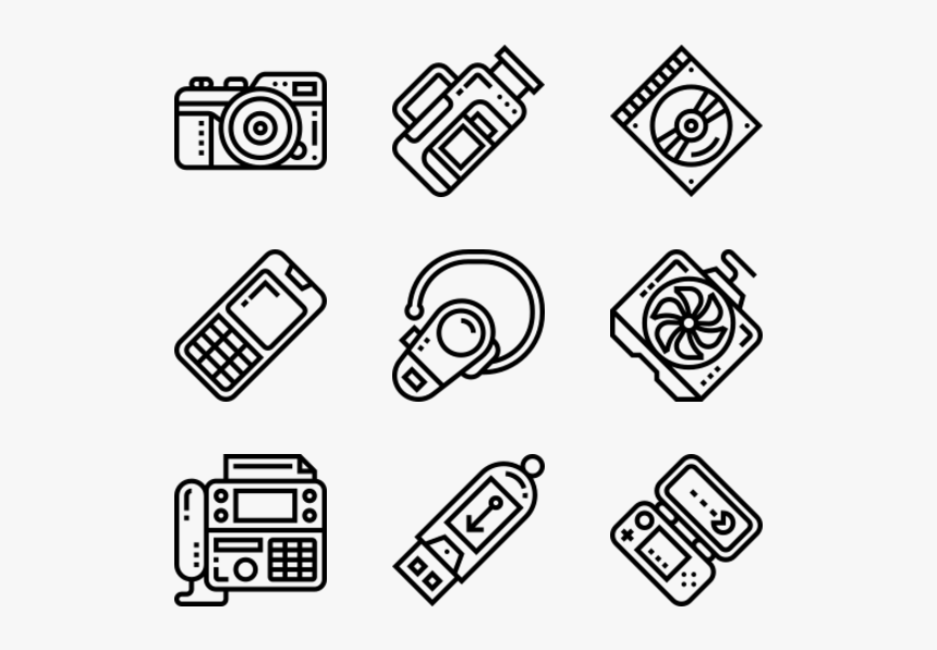 Gadgets Drawing Png, Transparent Png, Free Download