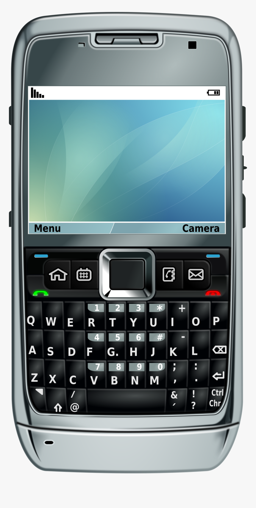 Smartphone E71 Clip Arts - Nokia E71 With Transparent Background, HD Png Download, Free Download