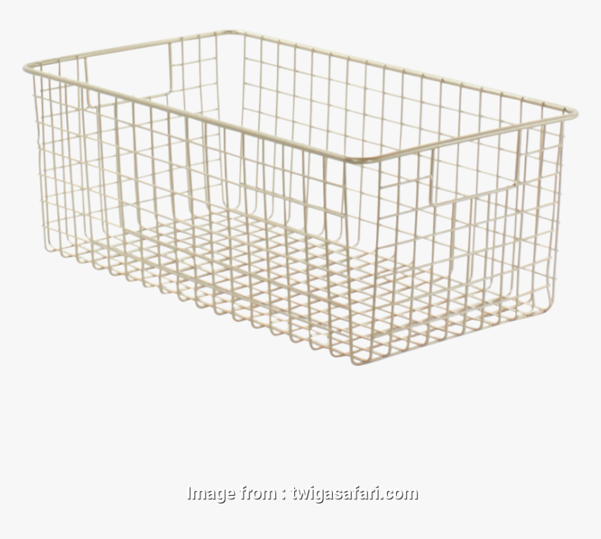 Wire Mesh Baskets Small Metal Wire Storage Baskets - Basket, HD Png Download, Free Download