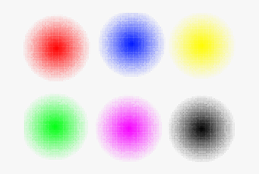 Halftone Vectors Example Image - Circle, HD Png Download, Free Download