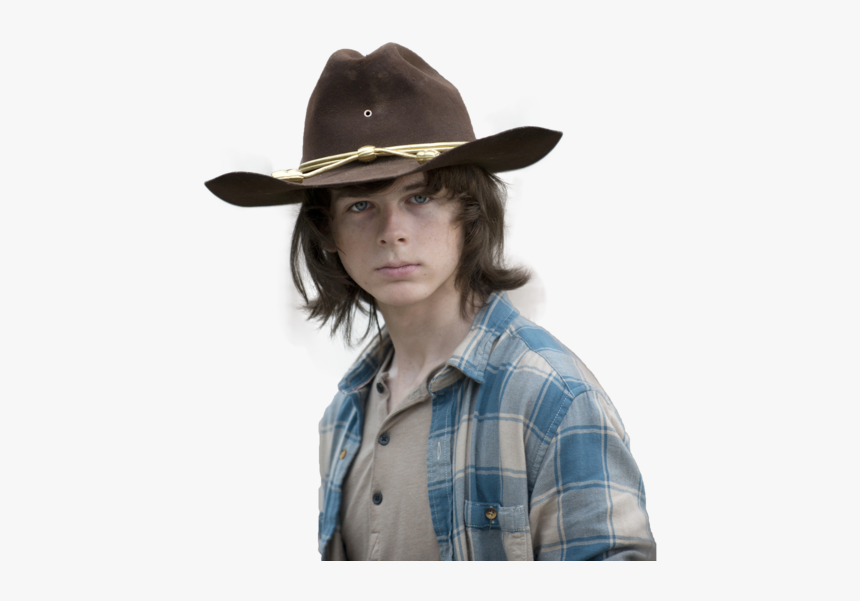 Carl Walking Dead Png, Transparent Png, Free Download