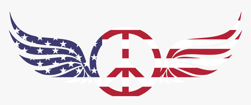 American Clipart Symbol Us - American Peace, HD Png Download, Free Download