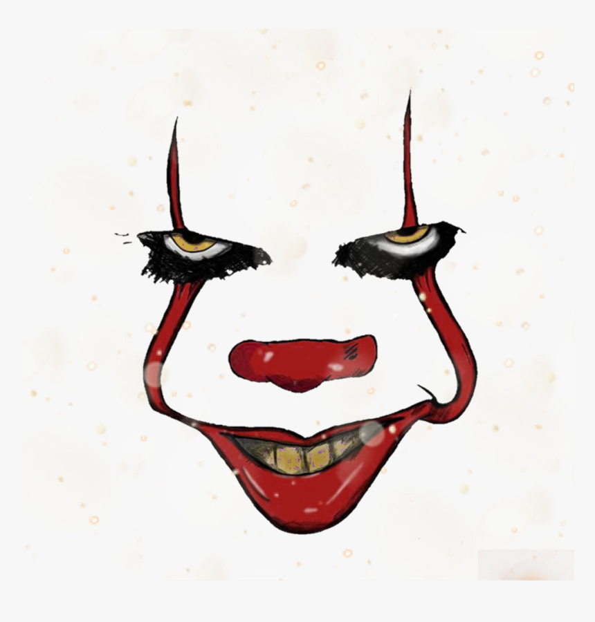 #clown #mask #it - Transparent Background Pennywise Face Png, Png Download, Free Download