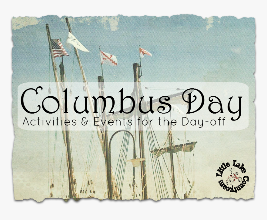 Columbus Day Events Lake County - Calligraphy, HD Png Download, Free Download