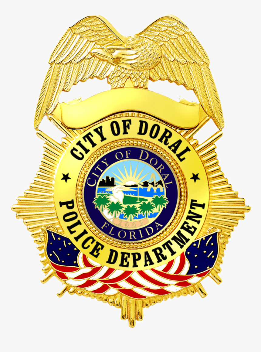 Doral Police Badge - City Of Doral Police Department Logo, HD Png Download, Free Download