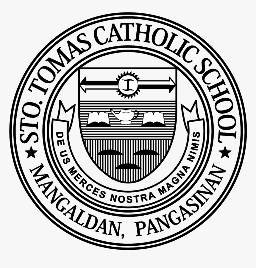 Logo Santo Tomas High School Vector Download Free - Circle, HD Png Download, Free Download