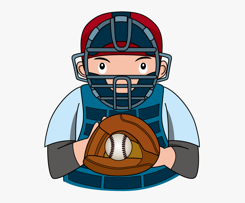 Free Baseball Catcher Cliparts - Cartoon Picture Of Umpire, HD Png Download, Free Download