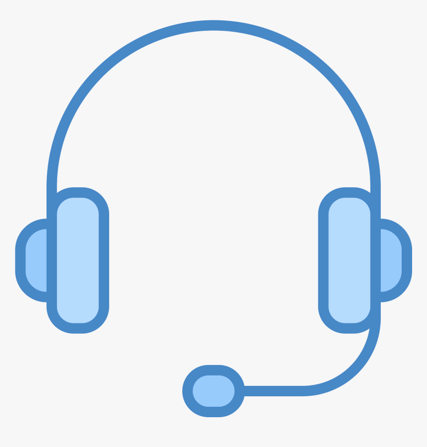 Headphone Icon Stuck On Android - Blue Headset Icon, HD Png Download, Free Download