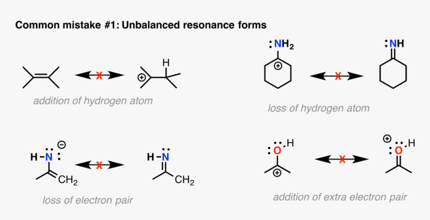Drawing Resonance Structures, HD Png Download, Free Download