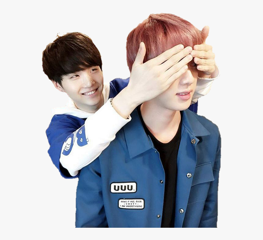 Clipart Library Stock Bts And Jin Render By Reason - Suga Dan Jin Bts, HD Png Download, Free Download