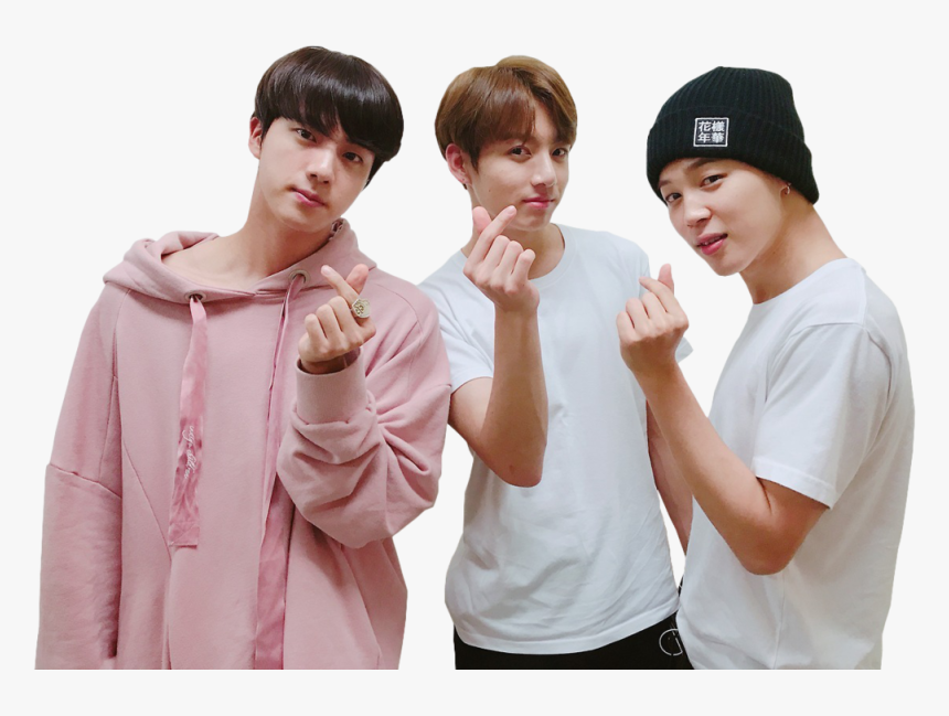 Weibo Jin / Jungkook / Jimin By Sayboks - Bts Jin Jimin Jungkook, HD Png Download, Free Download