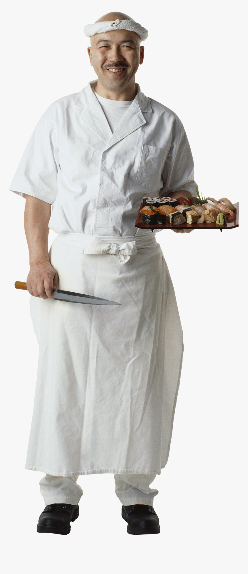 Sushi Chef Png, Transparent Png, Free Download