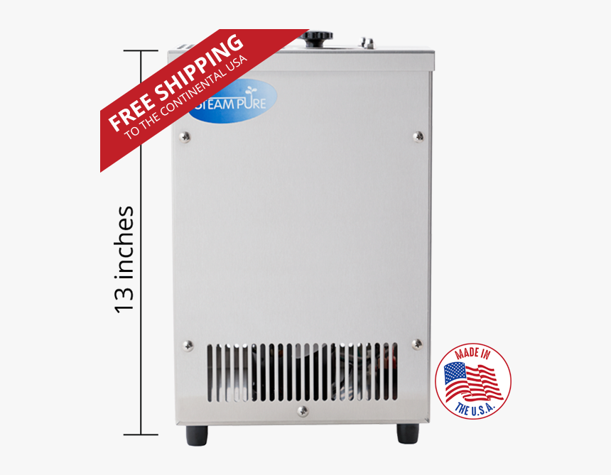 Steampure Steam Water Distiller Free Shipping - Freezer, HD Png Download, Free Download