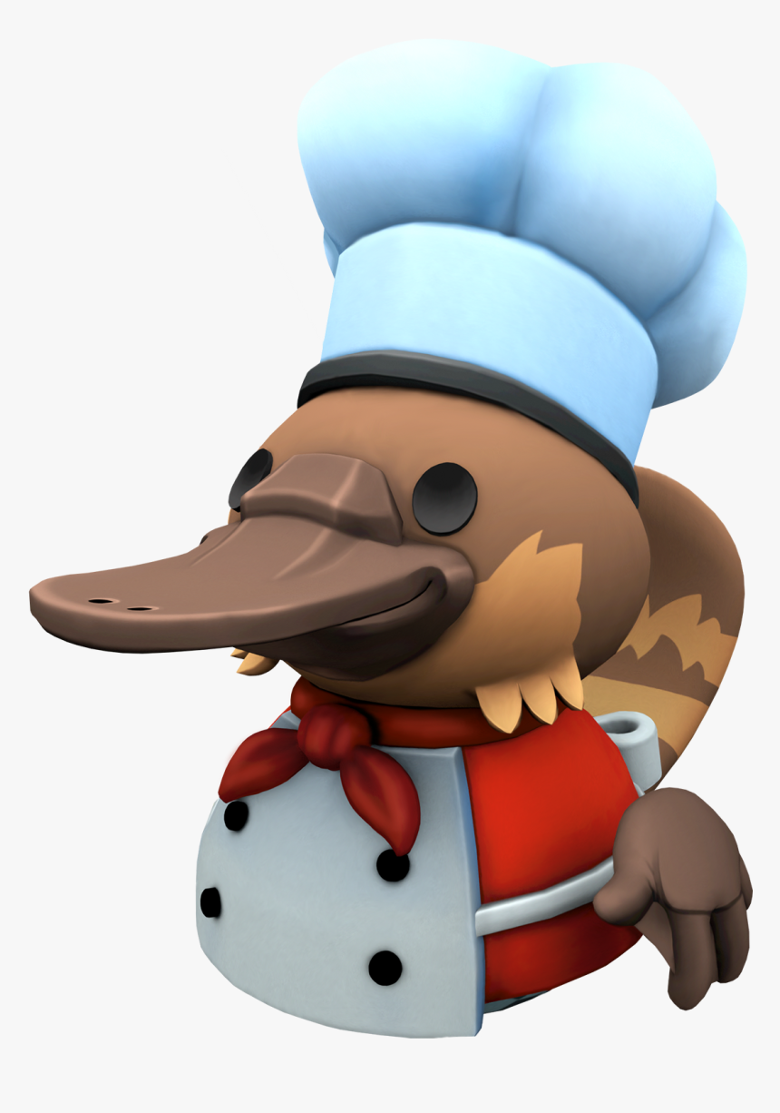 Overcooked 2 Platypus Chef, HD Png Download, Free Download