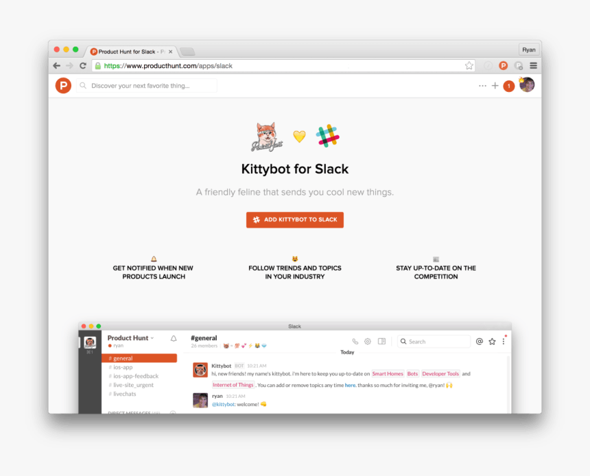 Product Hunt Joins The Automation Game With Its First - Slack Web Game, HD Png Download, Free Download