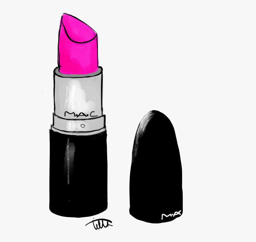 Mac Lipstick Illustration , Png Download - Tints And Shades, Transparent Png, Free Download