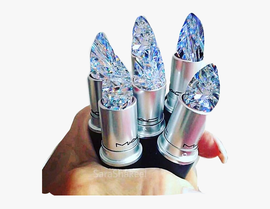 #mac #lipstick #diamond #freetoedit - Mac Crystal Lipstick, HD Png Download, Free Download