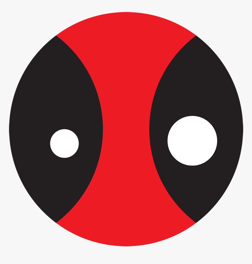 Deadpool Cartoon Mask Icon - Vector Logo Deadpool, HD Png Download, Free Download
