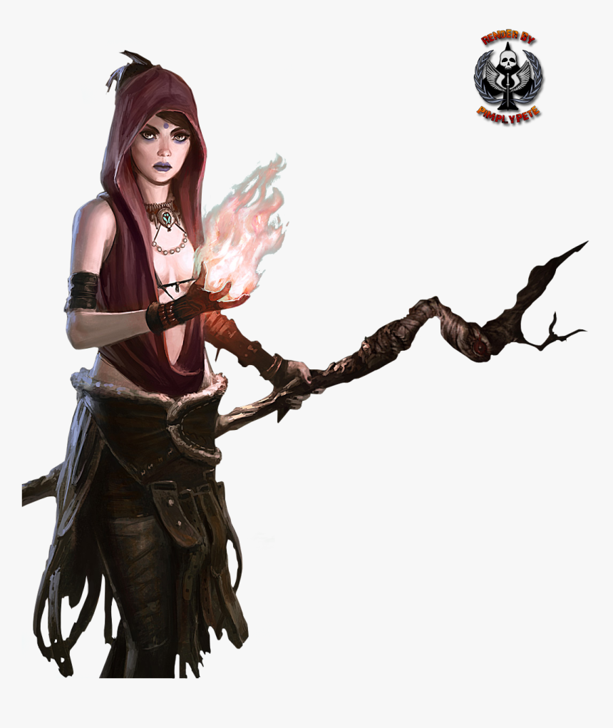 Morrigan Render 01 By Pimplypete - Morrigan Dragon Age Render, HD Png Download, Free Download