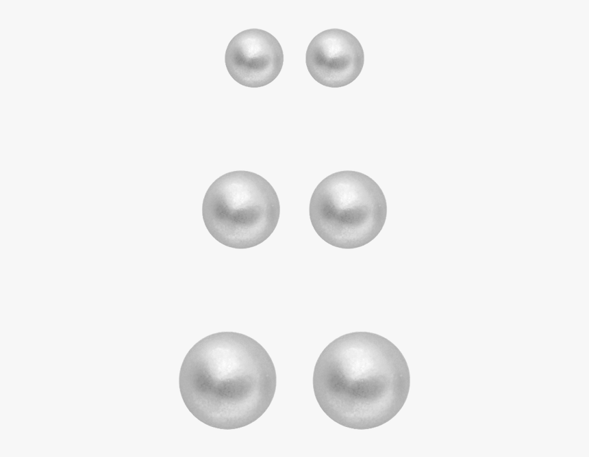 Tabitha Ball Post 3 Pcs Earring Silver Plating"
 Title="tabitha - Pearl, HD Png Download, Free Download