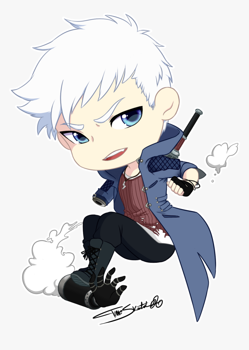 Devil May Cry 5 V Chibi, HD Png Download, Free Download