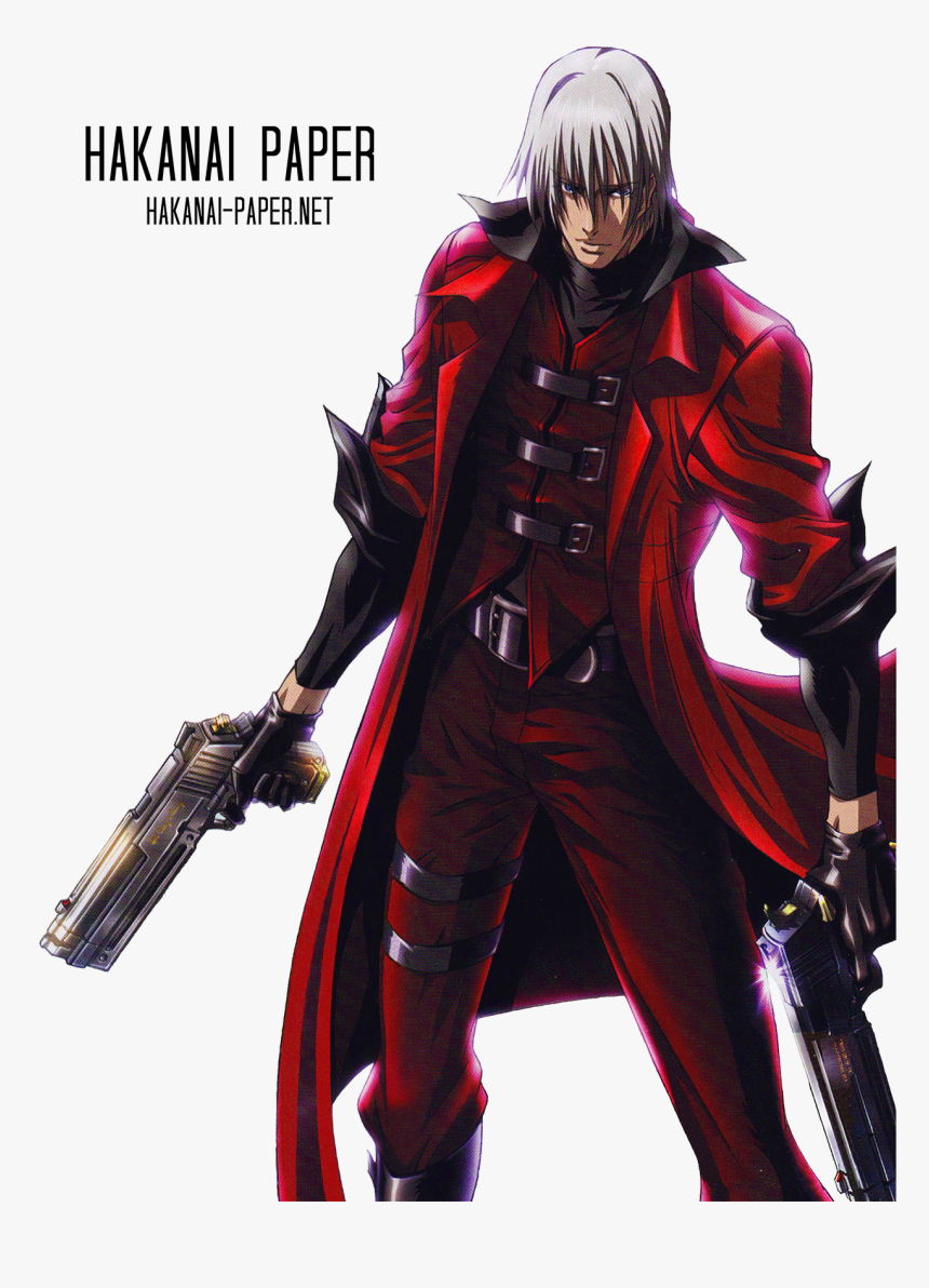 Dante Devil May Cry Anime Png, Transparent Png, Free Download