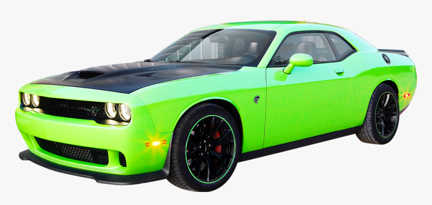 Green Hellcat Png, Transparent Png, Free Download