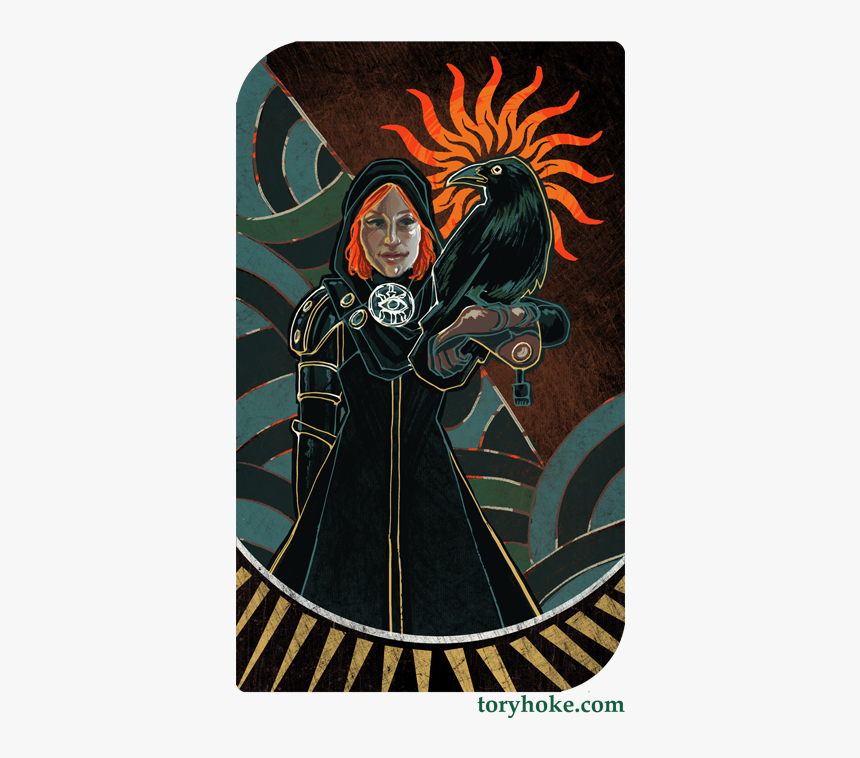 Dragon Age Inquisition Leliana Tarot Cards, HD Png Download, Free Download