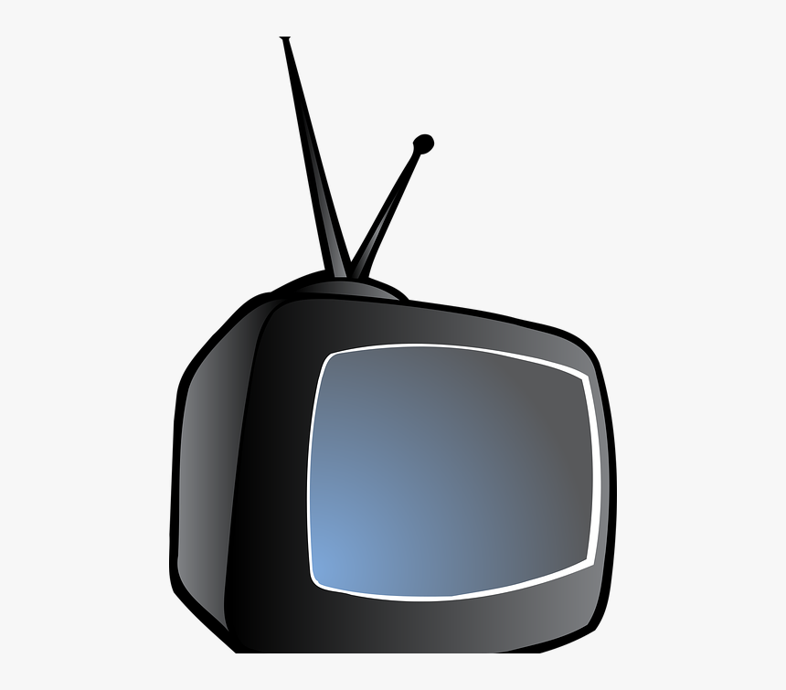Old-fashioned Tv Set - Side Of A Tv Clipart, HD Png Download, Free Download