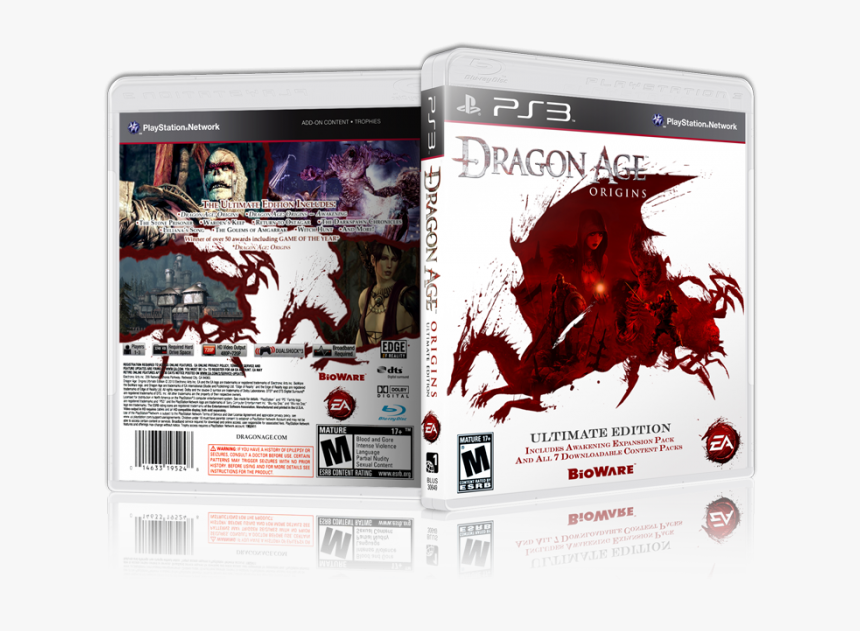 Ultimate Edition Box Art Cover - Dragon Age Origins Edition Ultime, HD Png Download, Free Download