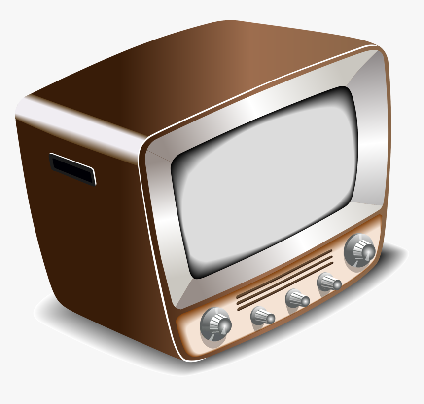 Tv Cartoon Image Old School Pic レトロ テレビ イラスト フリー Hd Png Download Kindpng