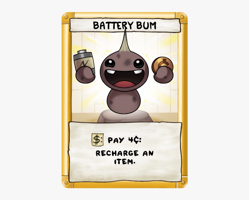 Binding Of Isaac Four Souls Loot Card, HD Png Download, Free Download