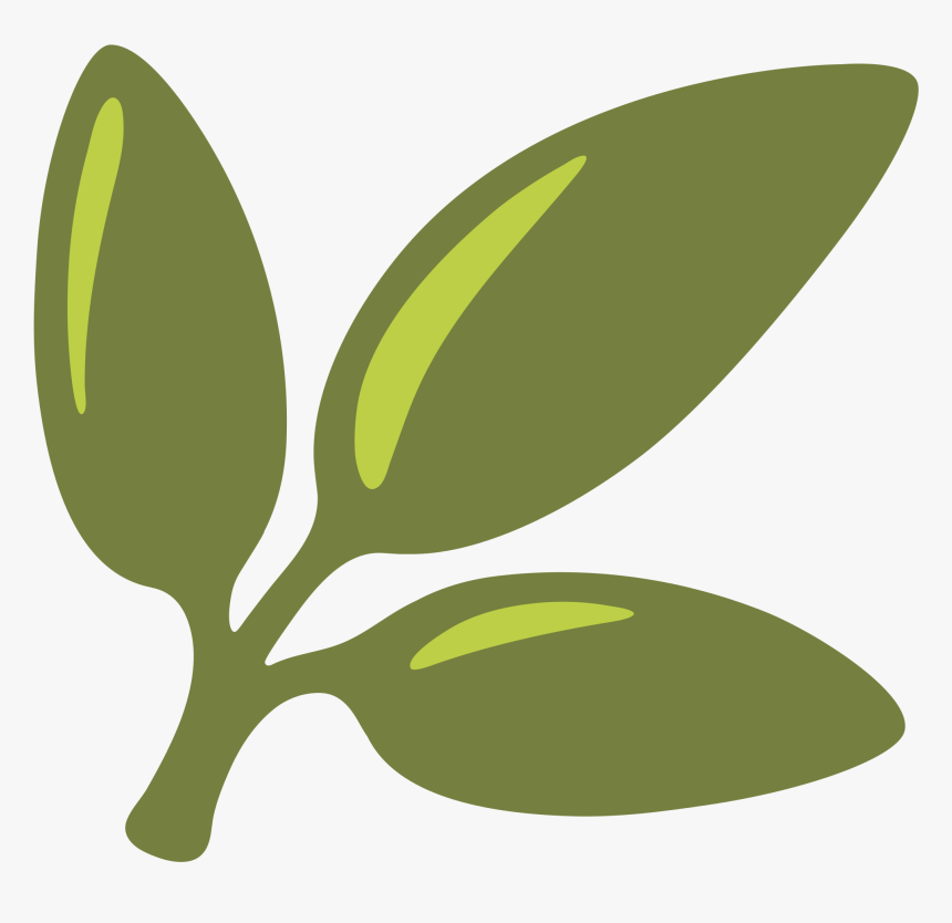 Plant Emoji Png - Android Leaf Emoji, Transparent Png, Free Download