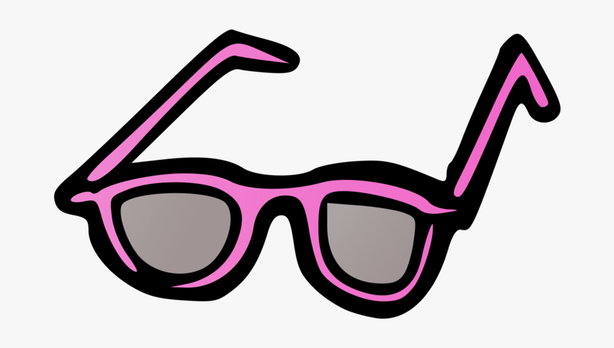 Pink,costume Accessory,sunglasses - Sunglasses Clip Art, HD Png Download, Free Download