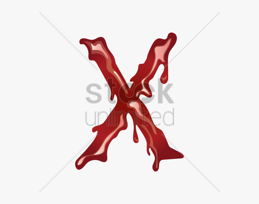 Red X Blood Png, Transparent Png, Free Download