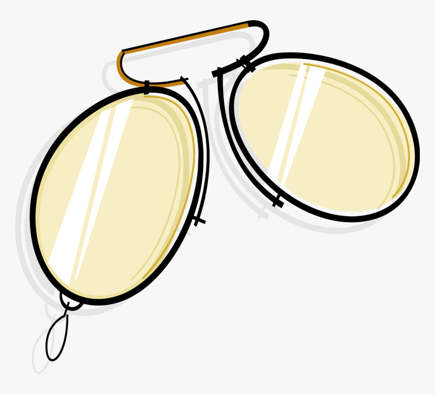 Vector Illustration Of Eyeglasses Or Reading Glasses, HD Png Download, Free Download
