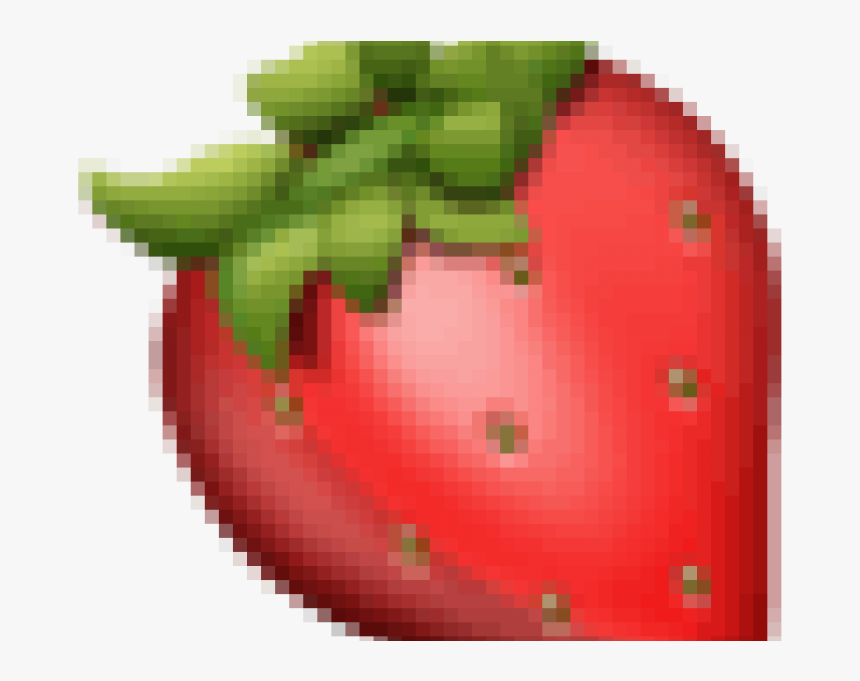 Strawberry Emoji Transparent Background , Png Download - Iphone Strawberry Emoji Transparent, Png Download, Free Download