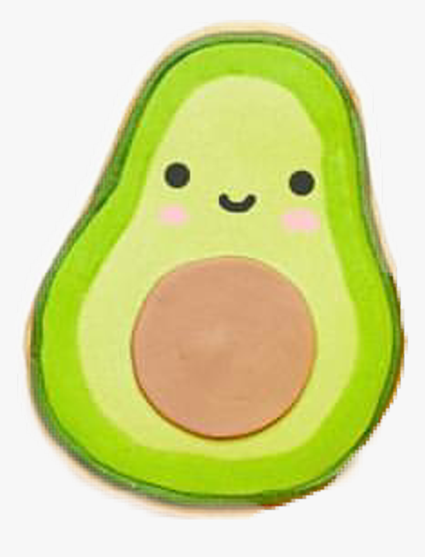 Fruit Food Cute Kawaii - Cute Transparent Avocado, HD Png Download, Free Download