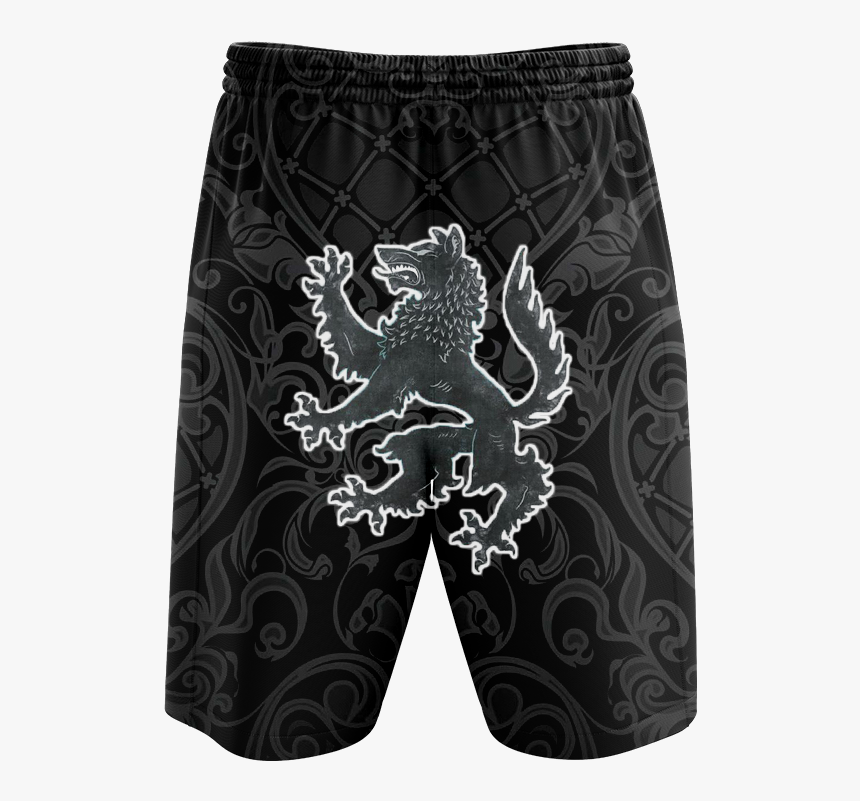 House Stark Direwolf Game Of Thrones Beach Shorts Fullprinted - Board Short, HD Png Download, Free Download