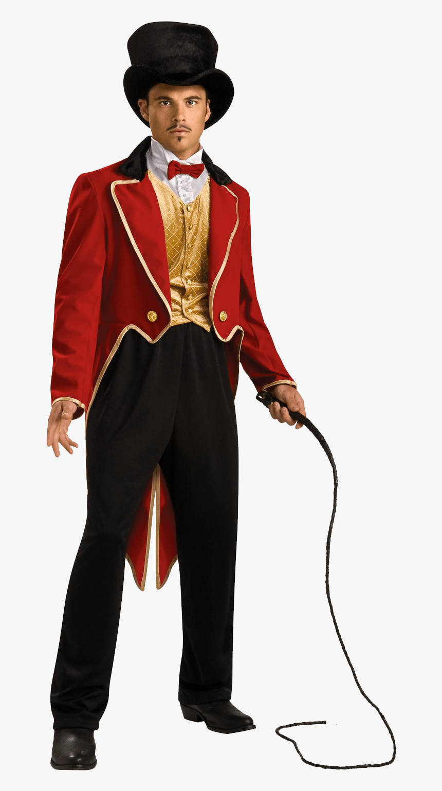 Circus Ringmaster Tamer - Male Ringmaster Costume, HD Png Download, Free Download