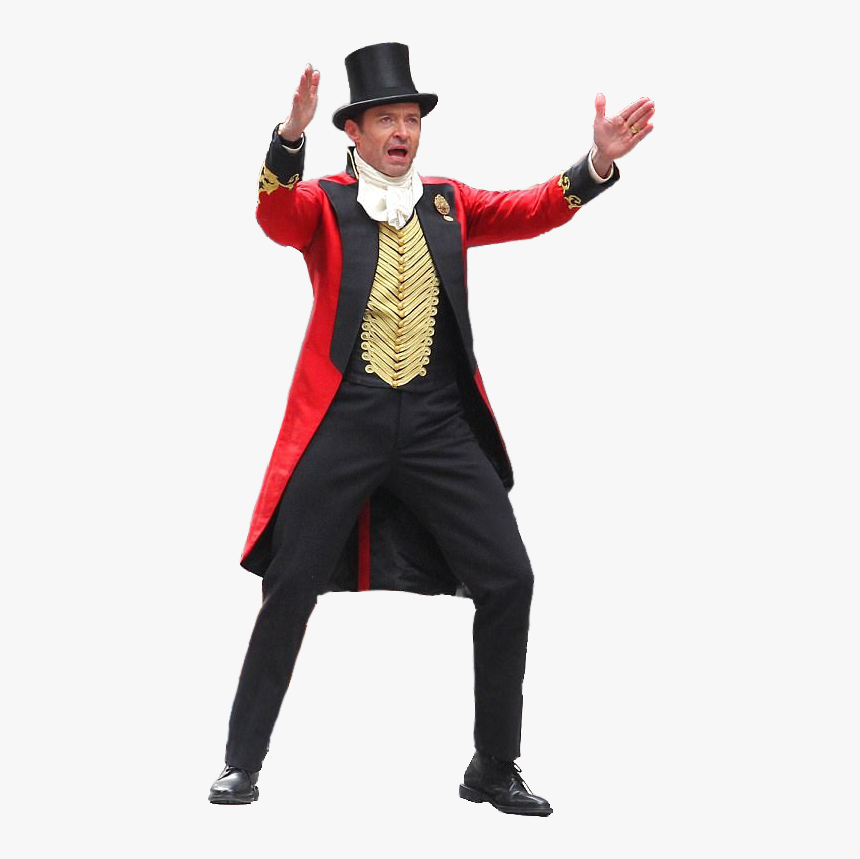 Wear,suit,tuxedo,town Crier,costume Character - Greatest Showman No Background, HD Png Download, Free Download