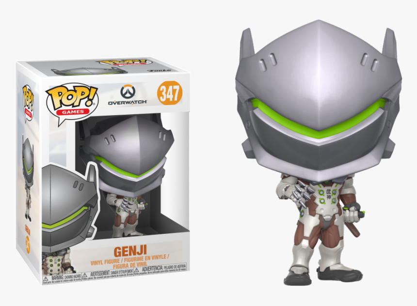 Transparent Genji Face Png - Funko Pop Overwatch Genji, Png Download, Free Download