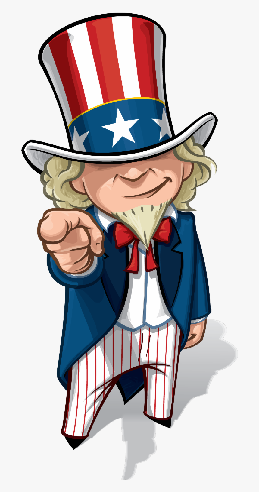 Uncle Sam Cartoon Drawing, HD Png Download, Free Download