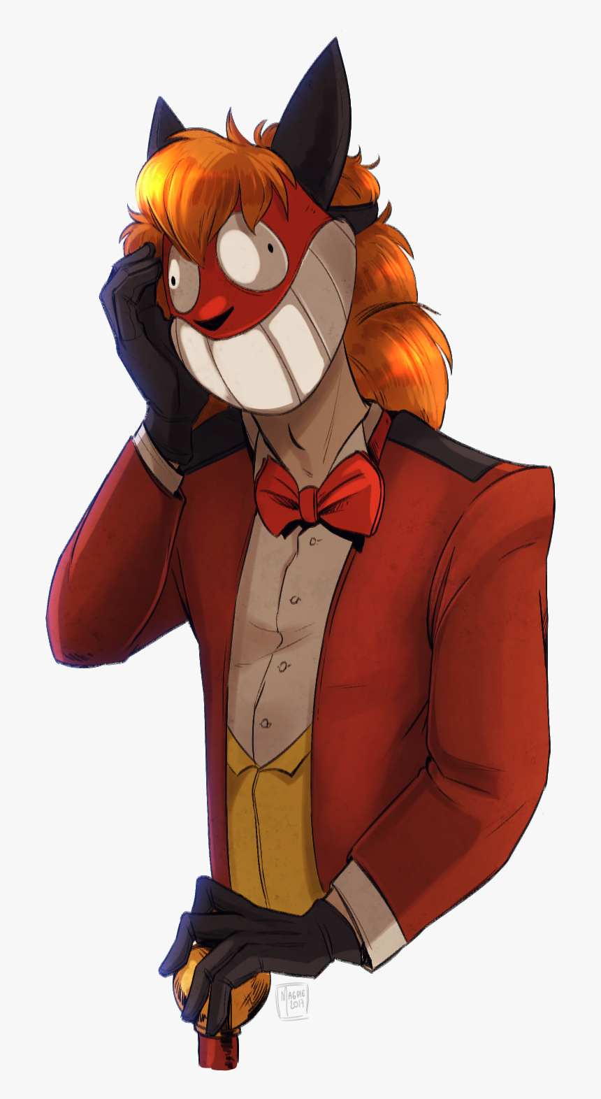 More Of @kibadoglover45 "s Ringmaster Xd - Circus Of Freaks Ringmaster Masked Comic, HD Png Download, Free Download